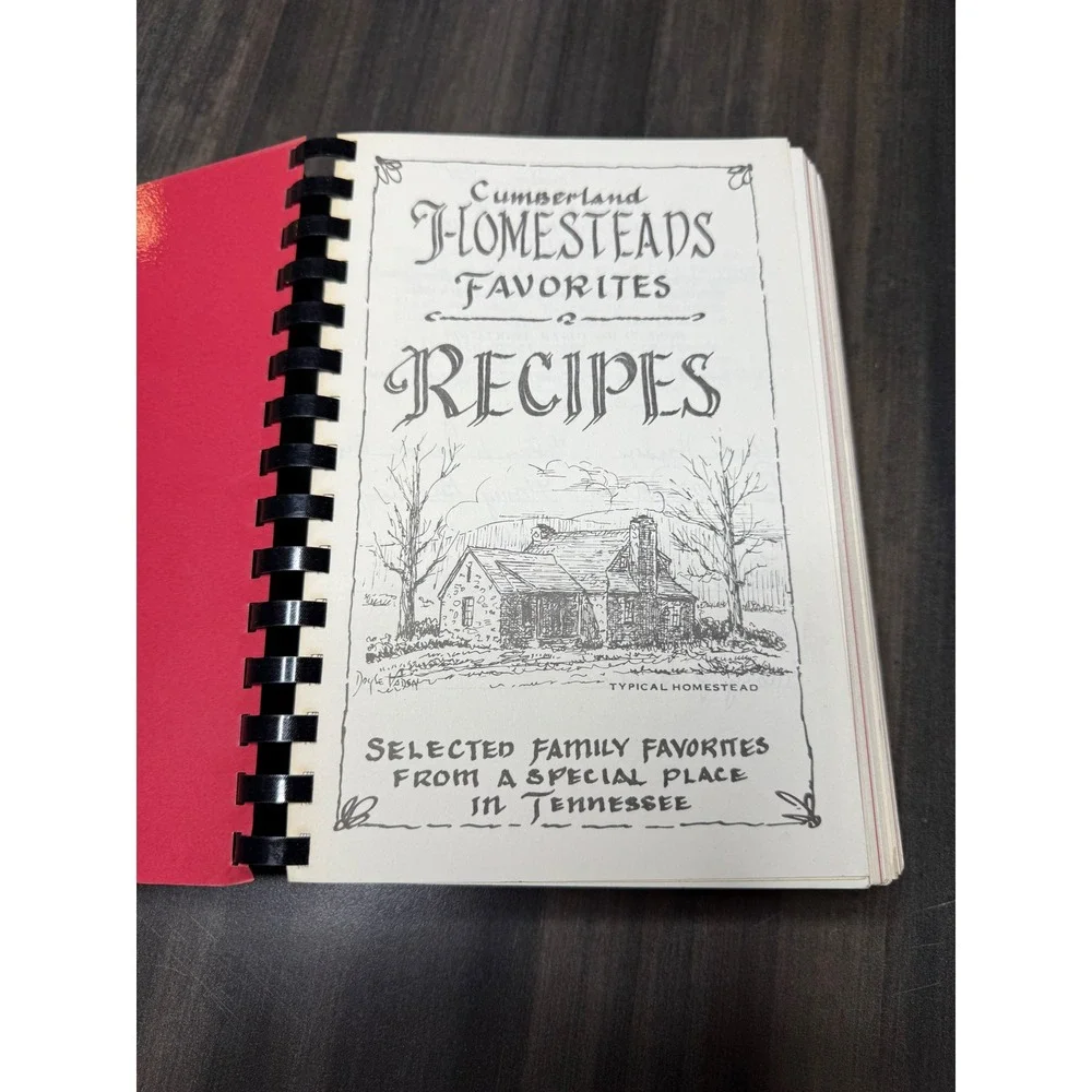 Cumberland Homesteads Favorites Recipes Cookbook‎ Selected Family  Tennessee
